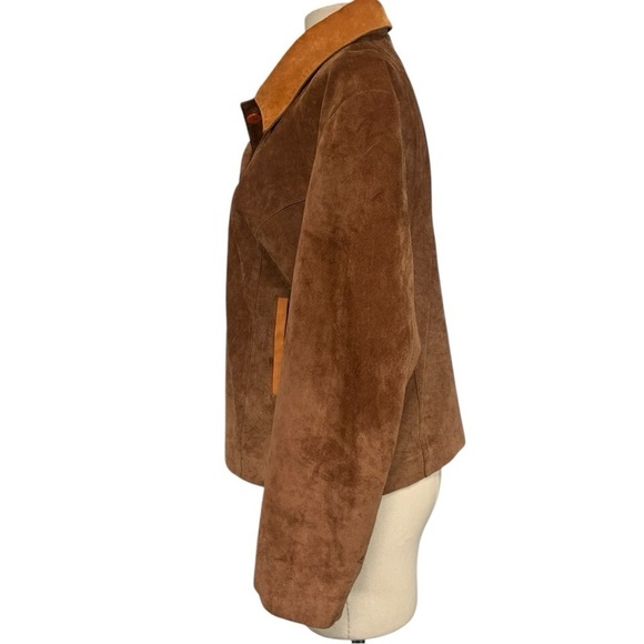 Vintage Barebac Suede Leather Jacket Size Large - Picture 3 of 10